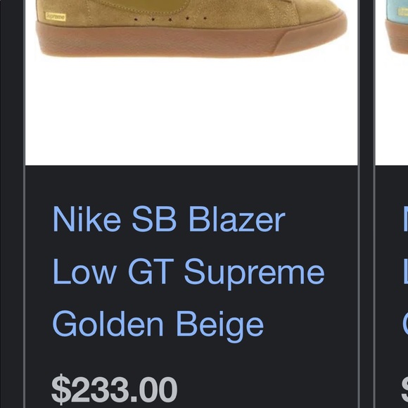 Nike SB x Supreme blazer low GT - Picture 6 of 6